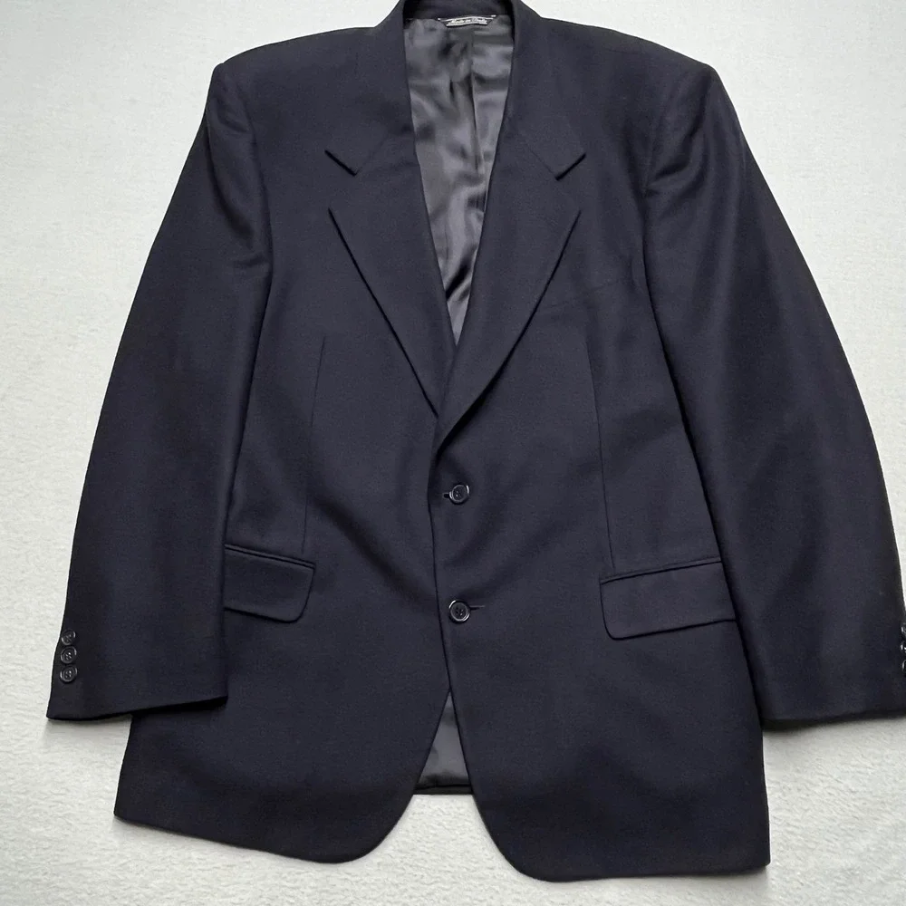 San Marino Linea Uomo MenBlazer‎ 100% Cashmere Suit Jacket Sport Coat Italy 42R